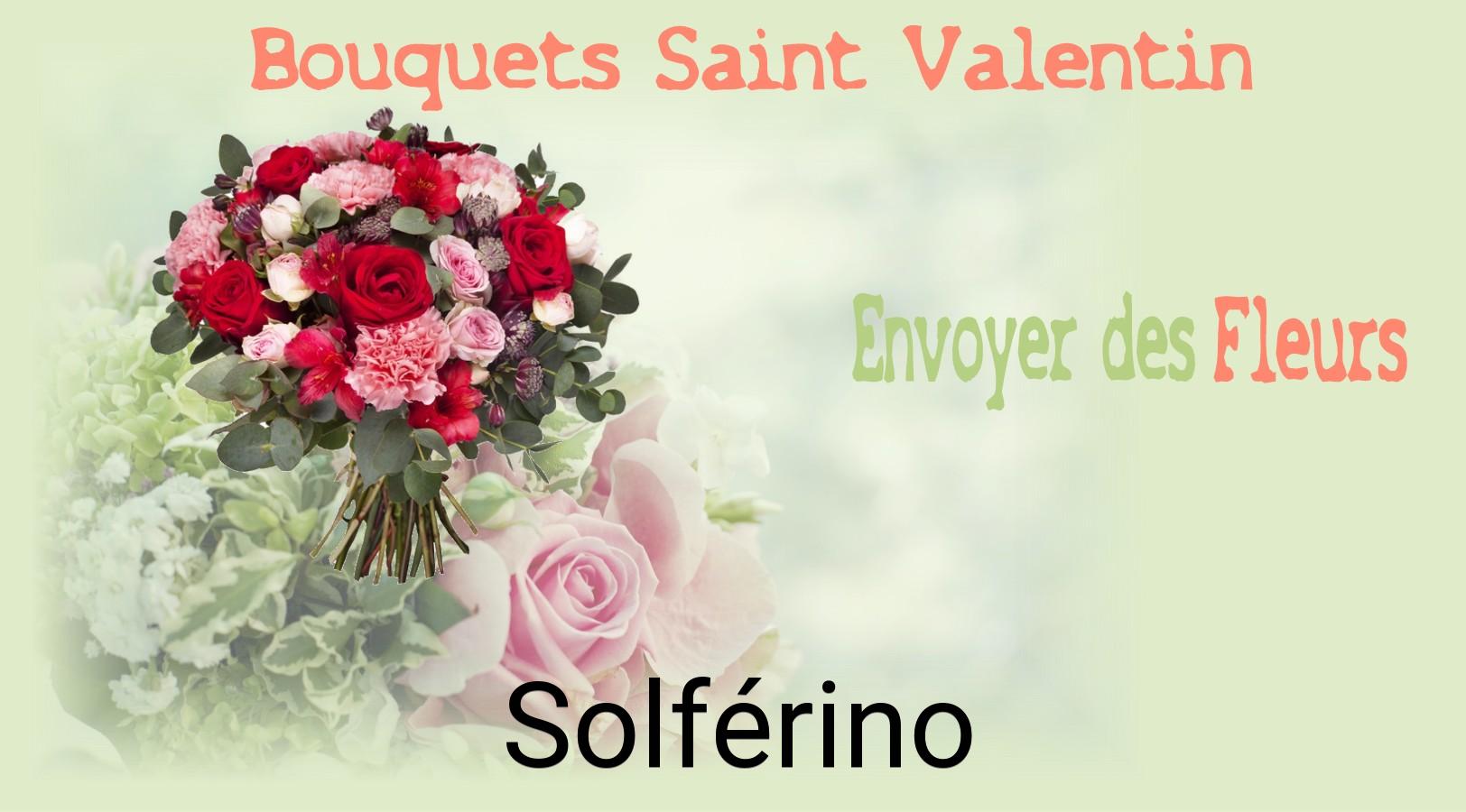 Roses de Saint-Valentin livrées à Solférino